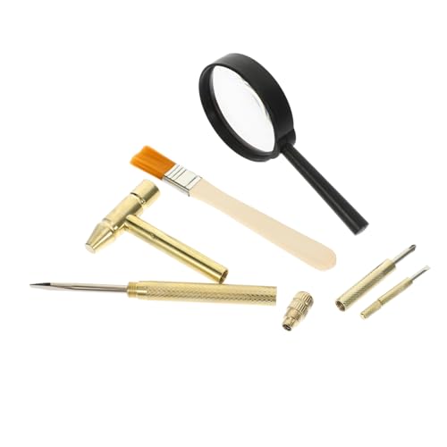 Gogogmee Ausgrabungsset mit Hammer Meißel und Pinsel Teiliges Archäologie für Sensorische Leichtes Grabwerkzeug Kit zum Graben von Edelsteinen Lernspielzeug Gogogmee Ausgrabungsset mit Hammer Meißel und Pinsel Teiliges Archäologie für Sensorische Leichtes Grabwerkzeug Kit zum Graben von Edelsteinen Lernspielzeug von Gogogmee