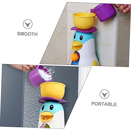 Gogogmee Badespielzeug für Kleinkinder Niedlicher Pinguin Windrad Wasserspielzeug Leicht Tragbar Sicher für Junge Mädchen und Badewanne Spaß Interaktives Badpartner Gogogmee Badespielzeug für Kleinkinder Niedlicher Pinguin Windrad Wasserspielzeug Leicht Tragbar Sicher für Junge Mädchen und Badewanne Spaß Interaktives Badpartner von Gogogmee