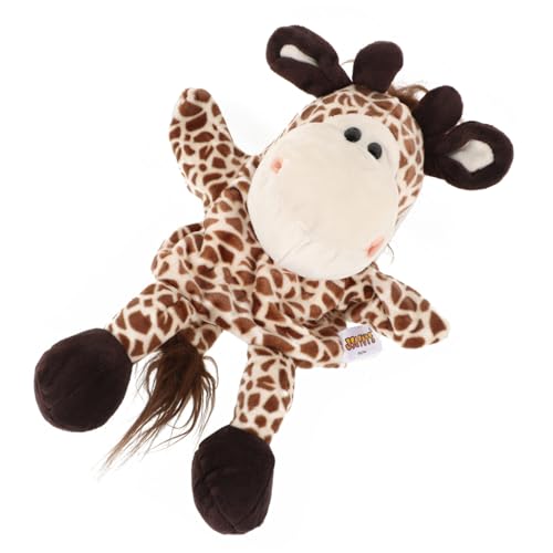 Gogogmee Bauchredner-Handpuppe Plüschhirschpuppe Handpuppen für Kinder Hirsch Handpuppe Interaktive Puppe für Kinder Plüschpuppen für Kinder Spielzeug Tiergeschichtenpuppen Tierpuppen von Gogogmee