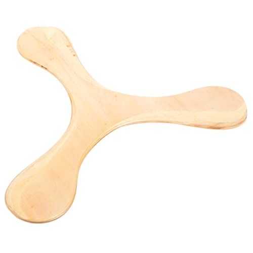 Gogogmee Boomerangbeginner Toy Sports Kids Boomerangs Impact Kinderspielzeug Holzkinder Returning Play Safe Indoors Outdoor Soft Toys Haushaltsboomerang Freien Spielzeug von Gogogmee