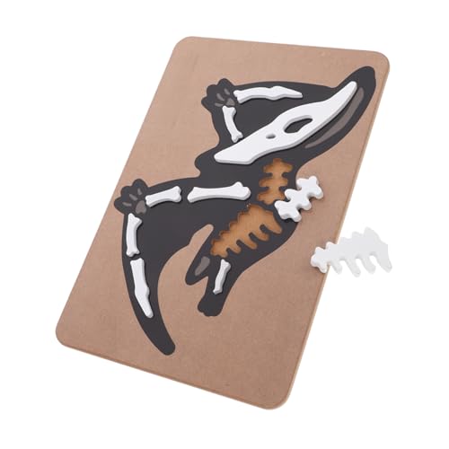 Gogogmee Dinosaurier Fossil Knochen Puzzle Holzspielzeug Montessori Lernspiel für Ab Jahr Interaktives Skelett Puzzle Fördert Kreativität und Kognitive Fähigkeiten Gogogmee Dinosaurier Fossil Knochen Puzzle Holzspielzeug Montessori Lernspiel für Ab Jahr Interaktives Skelett Puzzle Fördert Kreativität und Kognitive Fähigkeiten von Gogogmee