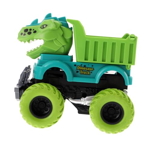 Gogogmee Dinosaurier Rückzieh Spielzeugauto Inertia Car Für Cartoon Dinosaur Engineering Vehicle Ideales Für Jungen Und ädchen von Gogogmee