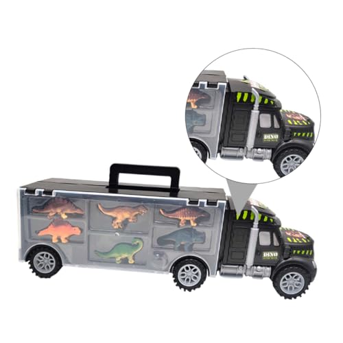 Gogogmee Dinosaurier Spielzeugtransporter Baryonyx Weltspielzeug Dinosaurier Transport LKW Dinosaurier Träger Dinosaurier Spielzeugauto Dinosaurier LKW Dinosaurier Anhänger von Gogogmee