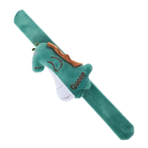 Gogogmee Dinosaurier-armband Partyzubehör Plüsch-schnapparmbänder Slap-bands Mit Tiermotiven Tier-slap-band Party-armbänder Dinosaurier-schlagarmband Animal-slap-armband Stoff Green von Gogogmee