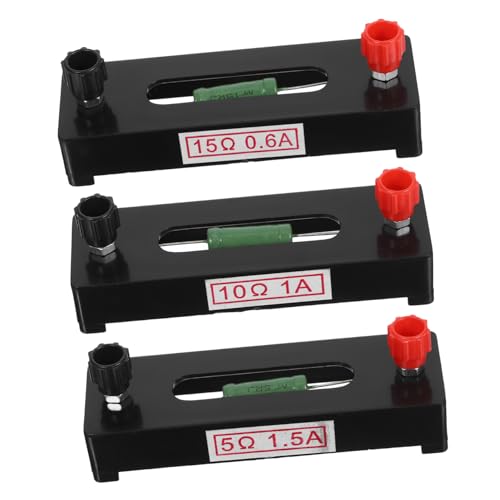 Gogogmee Festen Widerständen für Elektrokreis Experimente Kinderfreundlich mit Federbelasteten Anschlussklemmen Langlebiges Lehrmaterial für Physikunterricht und Stem Aktivitäten Gogogmee Festen Widerständen für Elektrokreis Experimente Kinderfreundlich mit Federbelasteten Anschlussklemmen Langlebiges Lehrmaterial für Physikunterricht und Stem Aktivitäten von Gogogmee