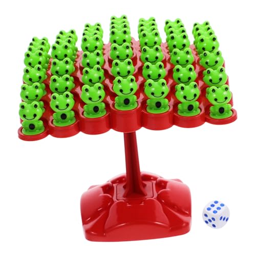 Gogogmee Frosch Balance Desktop Balance Spiel Baum Stapelspiel Lernspielzeug für Spieler Familien Spiel Party Geschenk mit Froschfiguren und Würfel Gogogmee Frosch Balance Desktop Balance Spiel Baum Stapelspiel Lernspielzeug für Spieler Familien Spiel Party Geschenk mit Froschfiguren und Würfel von Gogogmee