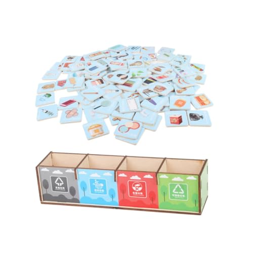 Gogogmee Holzspielzeug Für Junge Mädchen Zum Lernen Von Müllklassifizierung Und Zählen Pädagogisches Lernspielzeug Mit Hochwertiger Verarbeitung Und Vielen Farben Gogogmee Holzspielzeug Für Junge Mädchen Zum Lernen Von Müllklassifizierung Und Zählen Pädagogisches Lernspielzeug Mit Hochwertiger Verarbeitung Und Vielen Farben von Gogogmee