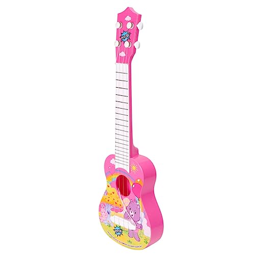 Gogogmee Gitarrenspielzeug Weißes Ukulele Spielzeug Mini Instrumente Spielzeug Musikinstrumente Spielzeug von Gogogmee