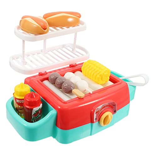 Gogogmee Grill Set Küche Mit Grill Playset Simulation Grill Für Fantasievolles Rollenspiel Ideal Für Kreative Entwicklung Und von Gogogmee