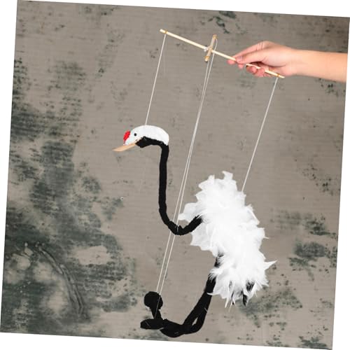 Gogogmee Handgefertigte Vogel Marionette mit Traditionellen Handstring techniken Bewegliche Holzpuppe für Kreatives Spiel und Kindliche Entwicklung Einzigartiges Puppenspielzeug Gogogmee Handgefertigte Vogel Marionette mit Traditionellen Handstring techniken Bewegliche Holzpuppe für Kreatives Spiel und Kindliche Entwicklung Einzigartiges Puppenspielzeug von Gogogmee