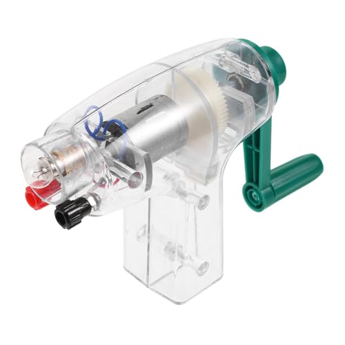 Gogogmee Handkurbel Generator Handbetriebener Notstromgenerator für Elektrische Experimente Physik Lernspielzeug Leicht Tragbar Wissenschaftliches Experimentiergerät Gogogmee Handkurbel Generator Handbetriebener Notstromgenerator für Elektrische Experimente Physik Lernspielzeug Leicht Tragbar Wissenschaftliches Experimentiergerät von Gogogmee