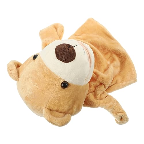 Gogogmee Handpuppe Bär mit Beweglichem Mund Tierpuppen für Interaktives Rollenspiel Fördert Motorik und Kommunikation aus Weichem für Fantasievolles Gogogmee Handpuppe Bär mit Beweglichem Mund Tierpuppen für Interaktives Rollenspiel Fördert Motorik und Kommunikation aus Weichem für Fantasievolles von Gogogmee