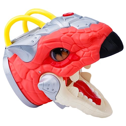 Gogogmee Handpuppe Spielzeug plastikenten dinobuch dinoversum dinozug dinotasia Puppen kreative Dinosaurierpuppe Kinder-Dinosaurier-Marionette Dinosaurierpuppe zum Geschichtenerzählen rot von Gogogmee