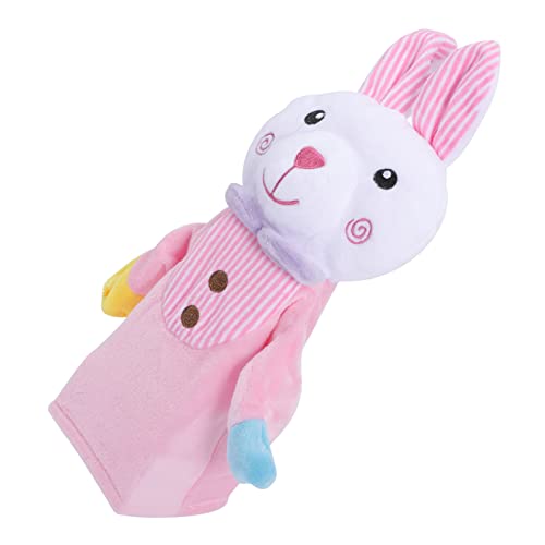 Gogogmee Hase Handpuppe Cartoon-handpuppenspielzeug Tiere Spielzeug Tier-Hand-Party-Spielzeug Plüschtiere Pädagogische Handpuppe Puppen Zum Geschichtenerzählen Lustiges Tierspielzeug Stoff von Gogogmee