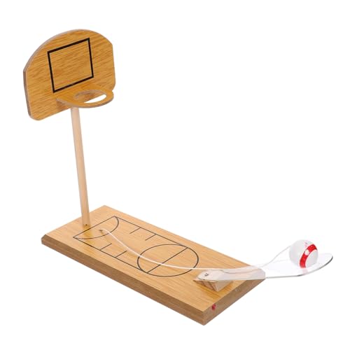 Gogogmee Holz Desktop Basketball Spielzeug Miniatur Basketballkorb Für Kinder Indoor Spaß Spielzeug Für Babys Und Kinder Ideales Mitgebsel Für Kleine Basketballfans von Gogogmee