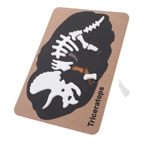 Gogogmee Holz Dinosaurier Fossil Puzzle für Ab Jahr Skelett Puzzle Montessori Lernspielzeug Kreativität Problemlösung und Kognitiven Fähigkeiten Gogogmee Holz Dinosaurier Fossil Puzzle für Ab Jahr Skelett Puzzle Montessori Lernspielzeug Kreativität Problemlösung und Kognitiven Fähigkeiten von Gogogmee