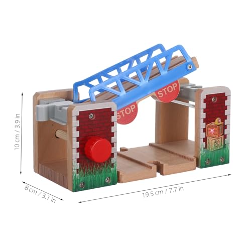 Gogogmee Holz Eisenbahn Hubbrücke für Kompatibel mit Holzschienen Zubehör Fördert Feinmotorik und Kognitive Entwicklung Interaktives Zubehör für Holzeisenbahn Gogogmee Holz Eisenbahn Hubbrücke für Kompatibel mit Holzschienen Zubehör Fördert Feinmotorik und Kognitive Entwicklung Interaktives Zubehör für Holzeisenbahn von Gogogmee
