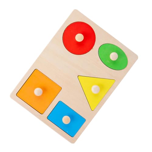 Gogogmee Holz Geometrische Formen Puzzle für Kleinkinder Ab Jahre Montessori Lernspielzeug Kreativität Auge Hand koordination und Logischem Denken Steckpuzzle für Jungen und Mädchen Gogogmee Holz Geometrische Formen Puzzle für Kleinkinder Ab Jahre Montessori Lernspielzeug Kreativität Auge Hand koordination und Logischem Denken Steckpuzzle für Jungen und Mädchen von Gogogmee