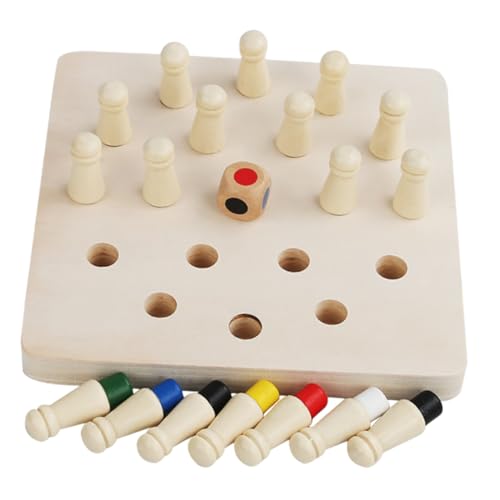 Gogogmee Holz Memory Schachspiel Lernspielzeug Gedächtnistraining Stabiles Material Eltern Junge Mädchen Spiel zur Konzentration und Logischem Denken Ab Jahren Gogogmee Holz Memory Schachspiel Lernspielzeug Gedächtnistraining Stabiles Material Eltern Junge Mädchen Spiel zur Konzentration und Logischem Denken Ab Jahren von Gogogmee