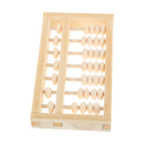 Gogogmee Holz Mini für Erwachsene Montessori Lernspielzeug Traditionelles Chinesisches Feng Shui Design Kleines Rechenwerkzeug für Foto Requisiten und Mathematische Grundbildung Gogogmee Holz Mini für Erwachsene Montessori Lernspielzeug Traditionelles Chinesisches Feng Shui Design Kleines Rechenwerkzeug für Foto Requisiten und Mathematische Grundbildung von Gogogmee