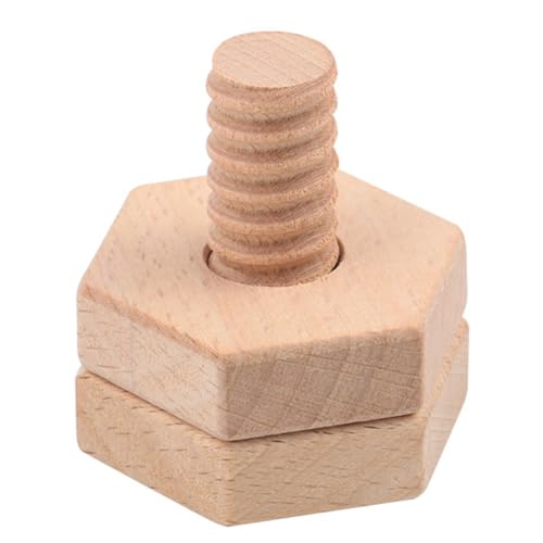 Gogogmee Holz Schraubspielzeug Pädagogisches Schrauben Steckspielzeug mit Sechseckigen Formen für Feinmotorik und Kognitive Entwicklung Ab Jahren Gogogmee Holz Schraubspielzeug Pädagogisches Schrauben Steckspielzeug mit Sechseckigen Formen für Feinmotorik und Kognitive Entwicklung Ab Jahren von Gogogmee