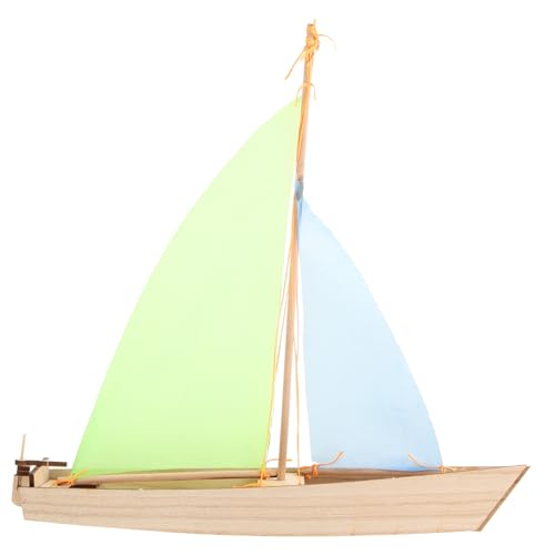 Gogogmee DIY Segelboot Bausatz Für Kreatives Bastelset Für Holzhandwerk Segelboot Modellbau Vielfältige Farben Perfekt Für Kindergarten Und Bastelprojekte von Gogogmee