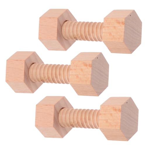 Gogogmee Holzbausteine Schrauben Teilig für Kleinkinder zur Feinmotorikförderung Handliches Steckspiel für Sicherer Holzbaukasten für Kreative Motorik und Koordiniertes Gogogmee Holzbausteine Schrauben Teilig für Kleinkinder zur Feinmotorikförderung Handliches Steckspiel für Sicherer Holzbaukasten für Kreative Motorik und Koordiniertes von Gogogmee