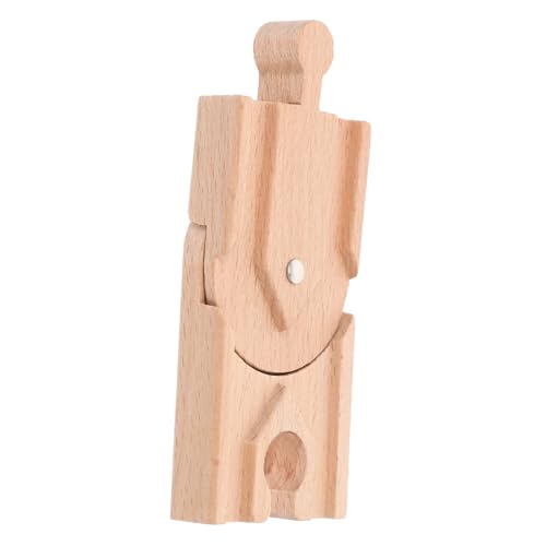 Gogogmee Holzeisenbahn Erweiterungsstück aus Robustem Holz Glatte Oberfläche DIY Schienenverbinder für Fördert Kreativität und Feinmotorik Geeignet für Familien und Spielaktivitäten Gogogmee Holzeisenbahn Erweiterungsstück aus Robustem Holz Glatte Oberfläche DIY Schienenverbinder für Fördert Kreativität und Feinmotorik Geeignet für Familien und Spielaktivitäten von Gogogmee