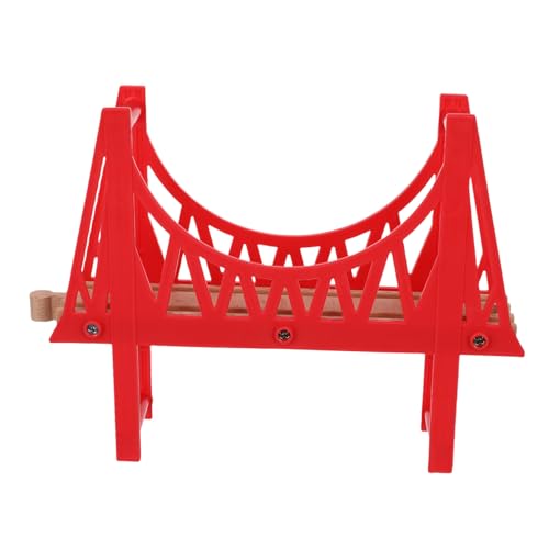 Gogogmee Holzeisenbahn Zubehör Doppelte Brücke Abnehmbar für Kreative Flexible Schienenlayouts Kompatibel mit Holzschienen für Zuhause und Schule Gogogmee Holzeisenbahn Zubehör Doppelte Brücke Abnehmbar für Kreative Flexible Schienenlayouts Kompatibel mit Holzschienen für Zuhause und Schule von Gogogmee