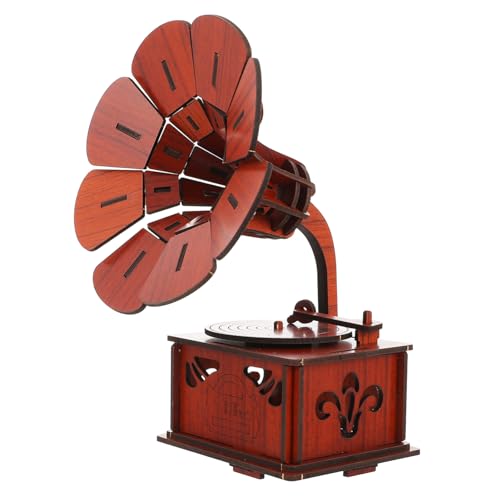 Gogogmee Holzpuzzle Grammophon Modell Bausatz Lernspielzeug für Ab Jahren Pädagogisches DIY Assemble Toy aus Sicherem Material Dekoratives Retro und Wohnaccessoire Gogogmee Holzpuzzle Grammophon Modell Bausatz Lernspielzeug für Ab Jahren Pädagogisches DIY Assemble Toy aus Sicherem Material Dekoratives Retro und Wohnaccessoire von Gogogmee