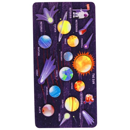 Gogogmee Holzpuzzle Solar System Modell für Planeten Lernspielzeug Pädagogisches Weltraum Puzzle Kreativität Kognitiven Fähigkeiten und Handgeschicklichkeit Kinderspielzeug Gogogmee Holzpuzzle Solar System Modell für Planeten Lernspielzeug Pädagogisches Weltraum Puzzle Kreativität Kognitiven Fähigkeiten und Handgeschicklichkeit Kinderspielzeug von Gogogmee