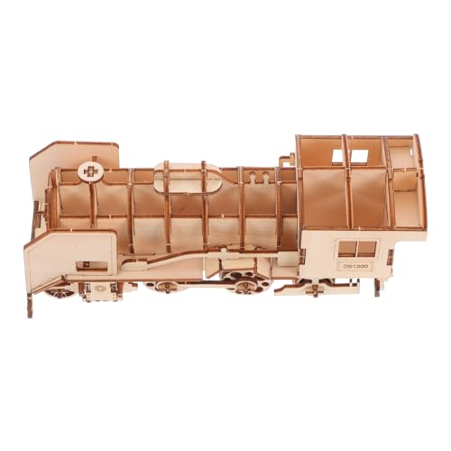 Gogogmee Holzpuzzle Zug Modell DIY Bastelset für Sicherem Glattem Holz Hand Auge koordination und Kreativität Handwerkliches für Spielerisches Lernen Gogogmee Holzpuzzle Zug Modell DIY Bastelset für Sicherem Glattem Holz Hand Auge koordination und Kreativität Handwerkliches für Spielerisches Lernen von Gogogmee