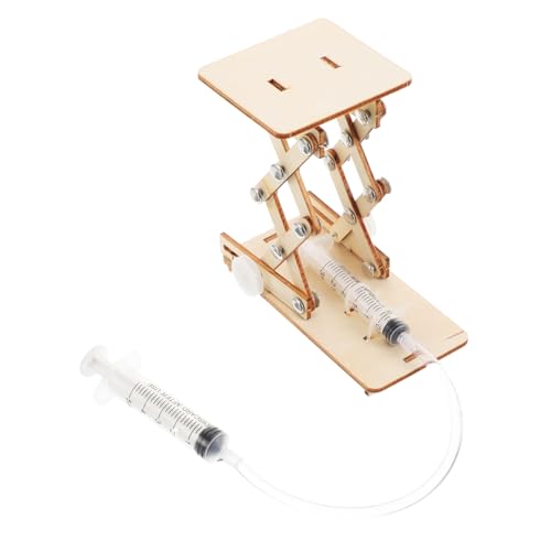 Gogogmee Hydraulische Holz Hebebühne aus Holz Stabiles DIY Wissenschafts Experimentierkasten für Pädagogisches Stem Denkfähigkeit und Kreativität Gogogmee Hydraulische Holz Hebebühne aus Holz Stabiles DIY Wissenschafts Experimentierkasten für Pädagogisches Stem Denkfähigkeit und Kreativität von Gogogmee