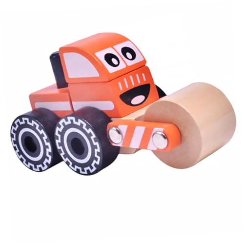 Gogogmee Ingenieur LKW Spielzeug Konstruktionsspielzeug Bauauto Kinder Kognitives Spielzeug Holzmodellauto Bambus von Gogogmee