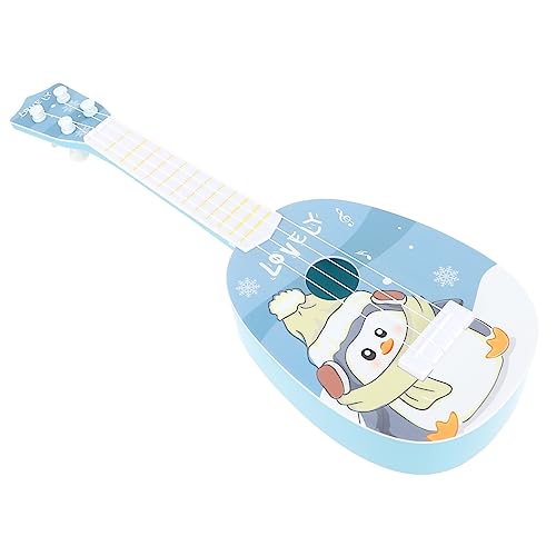 Gogogmee Kinderspielzeuggitarre Ukulele Klassisches Instrument Cartoon Kaninchen Ukulele Musikspielzeug Für Kinder Kinderspielzeuggitarre Kinder Ukulele Cartoon Pinguin Ukulele von Gogogmee