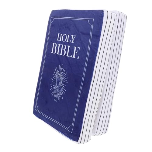 Gogogmee Klassisches Bibel-plüschkissen Kleines Gemütliches Spielzeugbuch Zum Entspannen Aus Weichem Plüsch Dekor Für Kinderzimmer Und Wohnzimmer Fördert Kreatives Spielen Und Gogogmee Klassisches Bibel-plüschkissen Kleines Gemütliches Spielzeugbuch Zum Entspannen Aus Weichem Plüsch Dekor Für Kinderzimmer Und Wohnzimmer Fördert Kreatives Spielen Und von Gogogmee