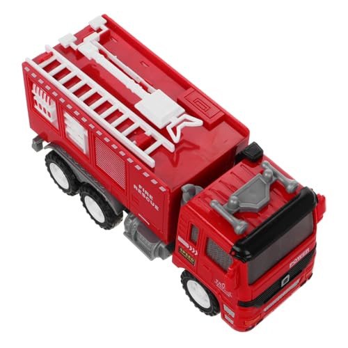 Gogogmee Kleines Feuerwehrspielzeug mit Zugfunktion Detailgetreues Kunststoff Feuerwehrfahrzeug Realistische Wasserversorgung Fördert Motorische Fähigkeiten für Fantasievolles Spiel Gogogmee Kleines Feuerwehrspielzeug mit Zugfunktion Detailgetreues Kunststoff Feuerwehrfahrzeug Realistische Wasserversorgung Fördert Motorische Fähigkeiten für Fantasievolles Spiel von Gogogmee