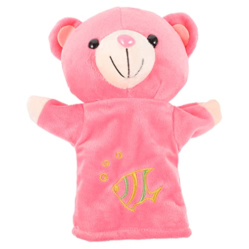 Gogogmee Kuscheliger Cartoon Bär Handpuppe Interaktives Stofftier für Eltern Junge Mädchen für Ab Jahren Realistische Tierdesigns für Kreative Geschichten Gogogmee Kuscheliger Cartoon Bär Handpuppe Interaktives Stofftier für Eltern Junge Mädchen für Ab Jahren Realistische Tierdesigns für Kreative Geschichten von Gogogmee