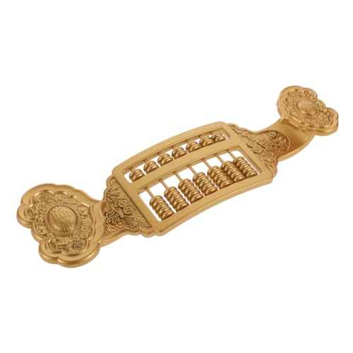 Gogogmee Lehrmittel Für Abakus Abakus-skulptur Abakus-Ornament Für Zu Hause Vintage-abakus-Handwerk Kleine Abakusfiguren Dekoration, Abakus, Basteln Dekorative Abakusfiguren Messing Golden von Gogogmee