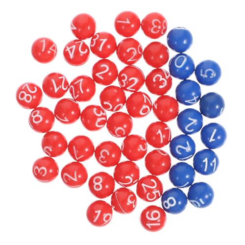 Gogogmee Lotteriekugeln mit Nummernätzung Langlebig Praktische Ziehungskugeln für Unterhaltung Erwachsenenparty Vielseitig Einsetzbar Bingo Tombola Spiele Zubehör Gogogmee Lotteriekugeln mit Nummernätzung Langlebig Praktische Ziehungskugeln für Unterhaltung Erwachsenenparty Vielseitig Einsetzbar Bingo Tombola Spiele Zubehör von Gogogmee