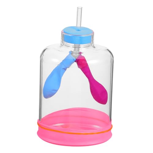 Gogogmee Lung Breathing Model mit Beweglicher Zwerchfell Simulation Interaktives Lehrmittel zur Atmungsfunktion Einfach zu Bedienen für Schule und Labor Fördert Verständnis der Atemmechanik Gogogmee Lung Breathing Model mit Beweglicher Zwerchfell Simulation Interaktives Lehrmittel zur Atmungsfunktion Einfach zu Bedienen für Schule und Labor Fördert Verständnis der Atemmechanik von Gogogmee