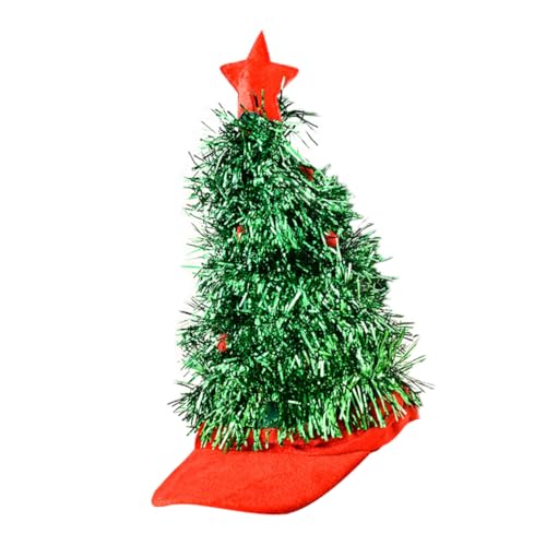 Gogogmee Weihnachtsbaum-kappe Lustiger und Cosplay-hut Grün Party-accessoire für Erwachsene und Jungen und Mädchen Größe Festlich von Gogogmee