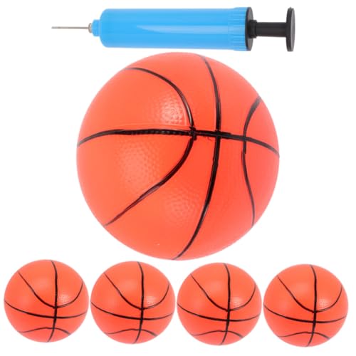 Gogogmee Mini Basketballspielzeug Teiliges mit Pumpe Aufblasbare Kleine Sportbälle Strapazierfähige Kinderbälle für Partygeschenke und Eltern Junge Mädchen Spiele Gogogmee Mini Basketballspielzeug Teiliges mit Pumpe Aufblasbare Kleine Sportbälle Strapazierfähige Kinderbälle für Partygeschenke und Eltern Junge Mädchen Spiele von Gogogmee