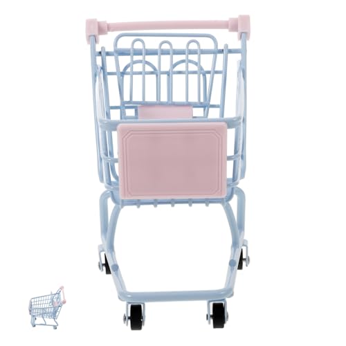 Gogogmee Mini Einkaufswagen Für Kinder Süßigkeitenwagen Spielzeug Kleiner Mini Rollwagen Mini Einkaufswagen Miniatur Supermarktwagen Kinderwagen Für Kleinkinder Schubkarre von Gogogmee