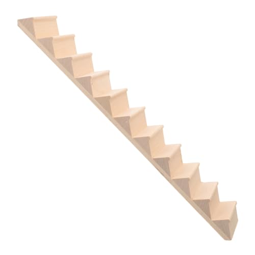 Gogogmee Mini-Holztreppe Puppe Spielzeug für Kinder kinderspielzeug Toys for kinderknallzeug Modellbau Leitern Treppenmodell aus Holz Mini-Treppe gefälschte Treppe für Minihaus von Gogogmee