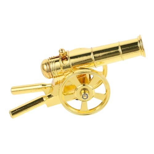 Gogogmee Mini Metall Kanonen Modell Gold Detailreiche Miniatur Kanonenfigur Langlebiges Sammlerornament für Schreibtisch und Regaldekoration Historisches Diorama Zubehör Robust und Gogogmee Mini Metall Kanonen Modell Gold Detailreiche Miniatur Kanonenfigur Langlebiges Sammlerornament für Schreibtisch und Regaldekoration Historisches Diorama Zubehör Robust und von Gogogmee