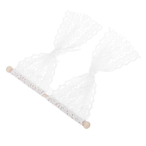 Gogogmee Miniatur Puppenhaus Transparent Mini Fensterdeko Zubehör für Miniaturhaus DIY Bastelset Romantische Miniaturvorhänge für Puppenstube und Tiny House Fenster Gogogmee Miniatur Puppenhaus Transparent Mini Fensterdeko Zubehör für Miniaturhaus DIY Bastelset Romantische Miniaturvorhänge für Puppenstube und Tiny House Fenster von Gogogmee