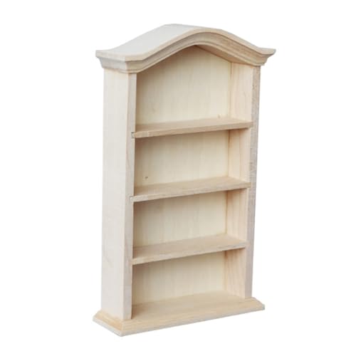 Gogogmee Möbelmodell Schrank Dekor Bücherregale Puppenhaus Bücherregal Bücherschrank Heimdekoration Bücherregale Bücherregal Regal Bücherregale Retro Dekor Kleines von Gogogmee