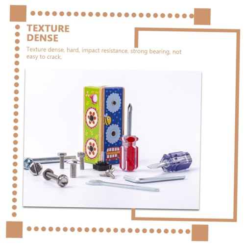 Gogogmee Montessori Metall Schraubspielzeug Holz Schrauben Lernspiel Kognitive Für Ab Jahren Pädagogisch Kreativ Motorik Training Gogogmee Montessori Metall Schraubspielzeug Holz Schrauben Lernspiel Kognitive Für Ab Jahren Pädagogisch Kreativ Motorik Training von Gogogmee