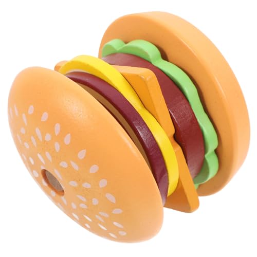 Gogogmee Montessori Stapelspielzeug Holz Hamburger für Kleinkinder Pädagogisches Lernspielzeug zur Feinmotorik Kreatives Rollenspiel Sichere Holzbausteine für Vorschulkinder Gogogmee Montessori Stapelspielzeug Holz Hamburger für Kleinkinder Pädagogisches Lernspielzeug zur Feinmotorik Kreatives Rollenspiel Sichere Holzbausteine für Vorschulkinder von Gogogmee